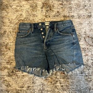 Agolde Parker denim shorts